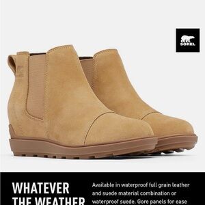 Sorel Tan Ankle Booties